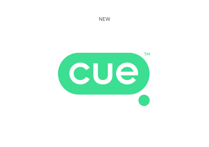 New Cue logo by EGD